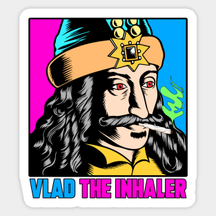 VLAD THE INHALER Sticker